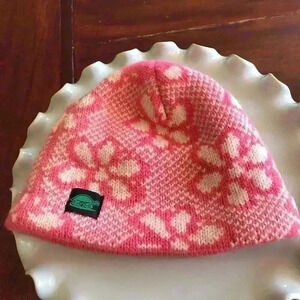 Turtle fur kids ski hat girl